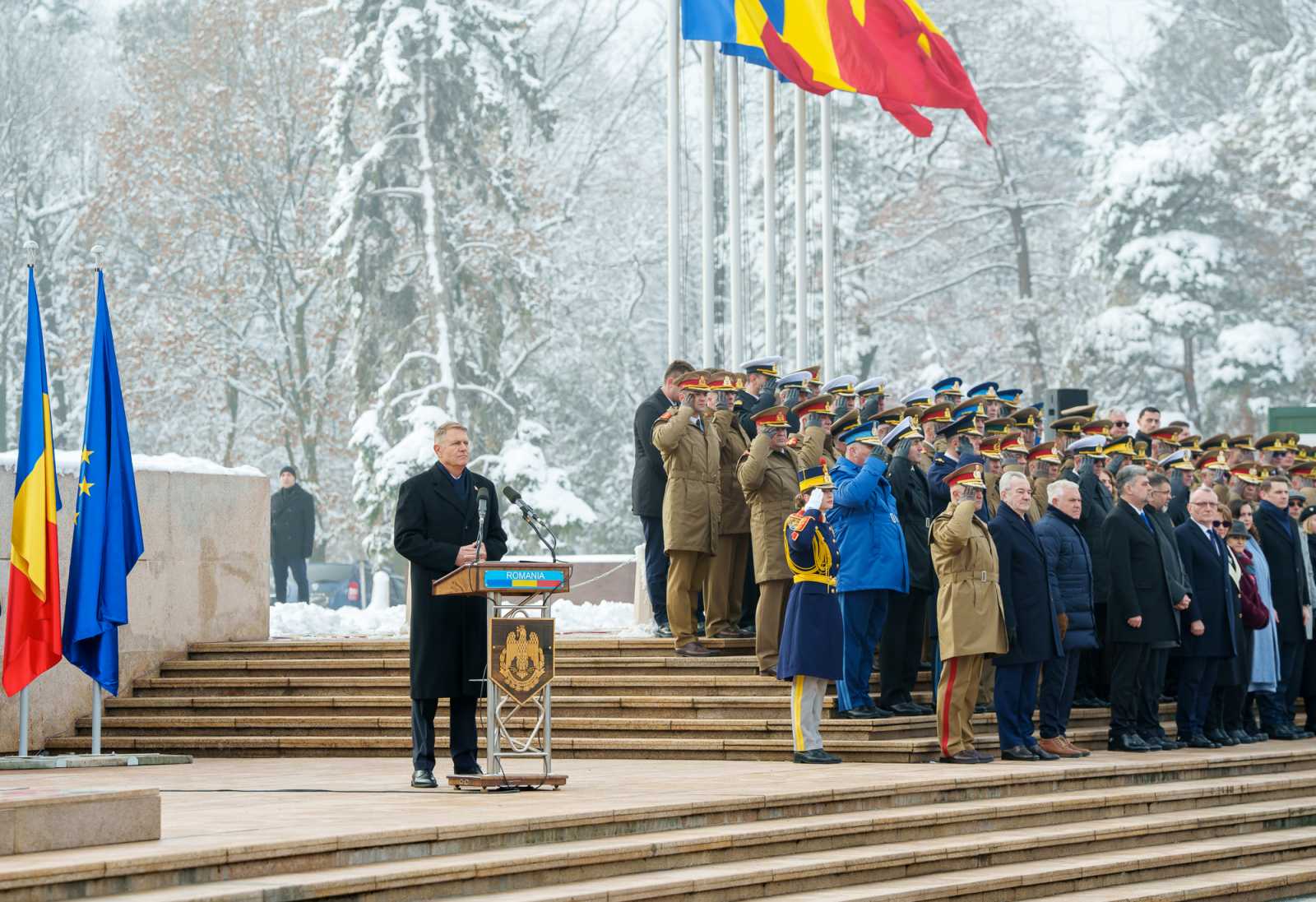 Iohannis a román parlamentben több mint négy éve nem tartott beszédet Fotó: Klaus Iohannis Facebook oldala 