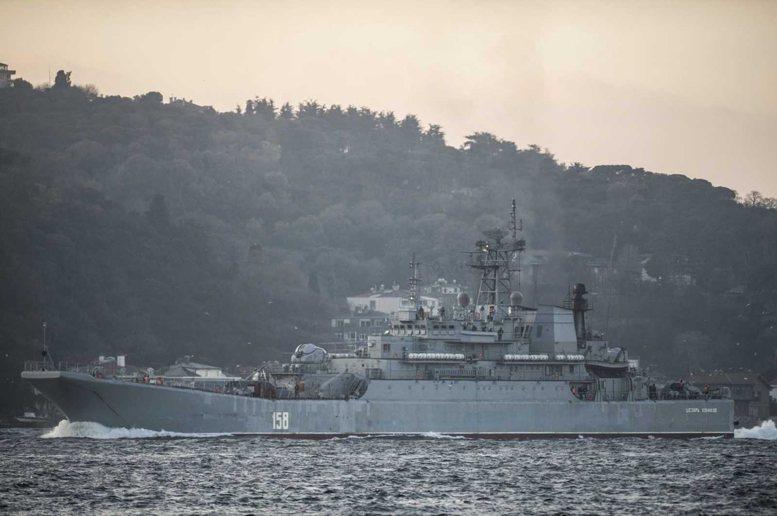 Egyes értékelések szerint a Fekete-tengeri orosz flotta húsz százaléka, mások szerint annak egyharmada veszett oda Fotó: Bendarzsevszkij Anton Facebook oldala