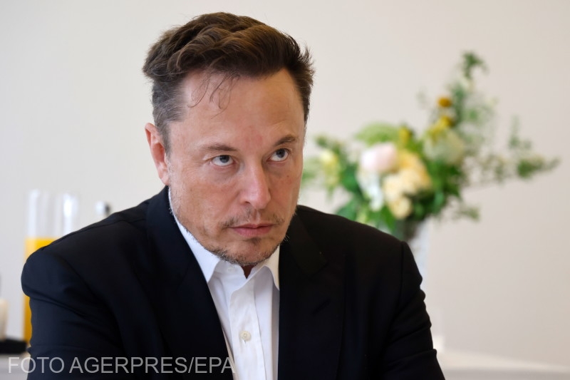Elon Musk | Fotó: Agerpres/EPA