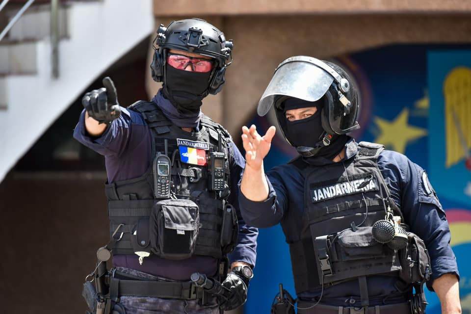 Fotó: Román Csendőrfőfelügyelőség Facebook oldala 