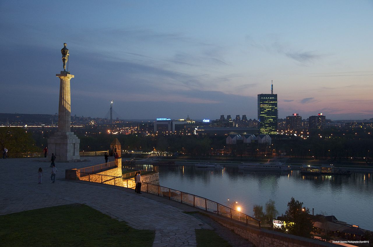 Belgrádi este | Fotó: Wikipédia