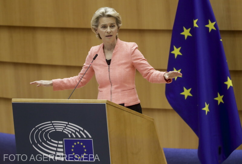 Ursula von der Leyen az európai biztonság és védelem megerősítéséről beszélt Fotó: Agerpres