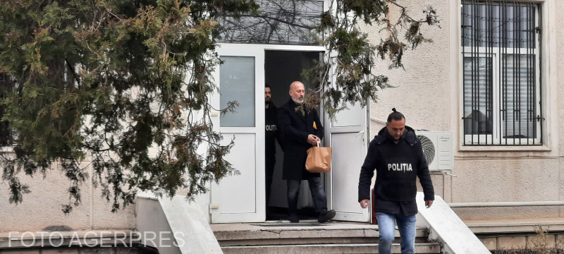 Kihallgatása után vizsgálati fogságba került Cornel Dinicu | Fotó: Agerpres