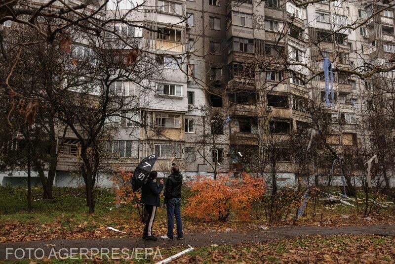 Folyamatosak az orosz támadások Ukrajna ellen Fotó: Agerpres 