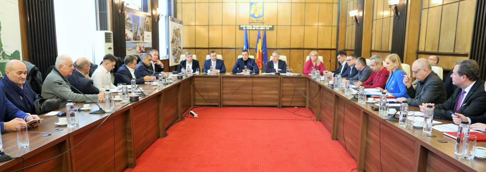 A fuvarozók Grindeanuval tárgyaltak | Fotó: A szállításügyi minisztérium Facebook-oldala