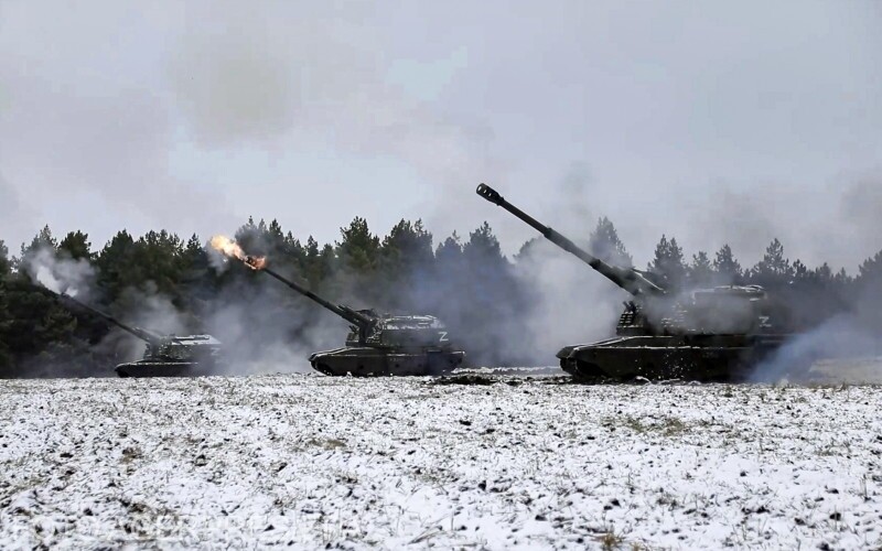 Orosz tankok Ukrajnában Fotó: Agerpres