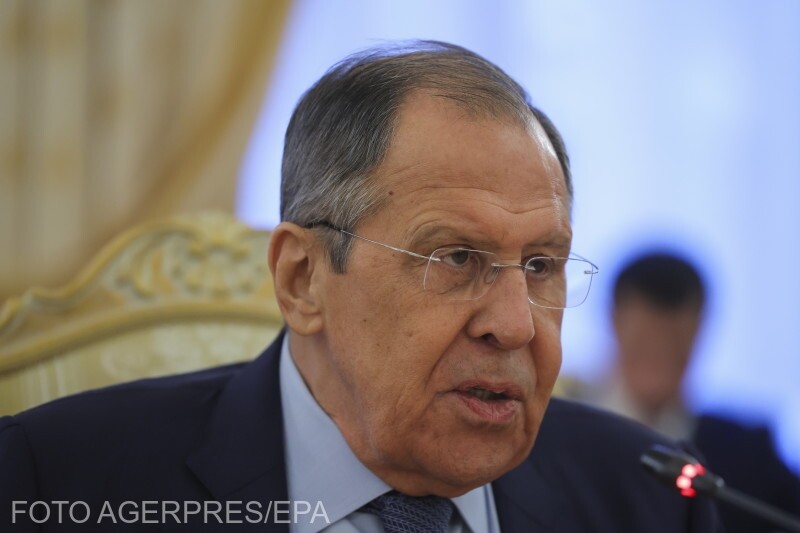 Szergej Lavrov lehetetlennek nevezte, hogy Oroszország vereséget szenvedjen Ukrajnában Fotó: Agerpres