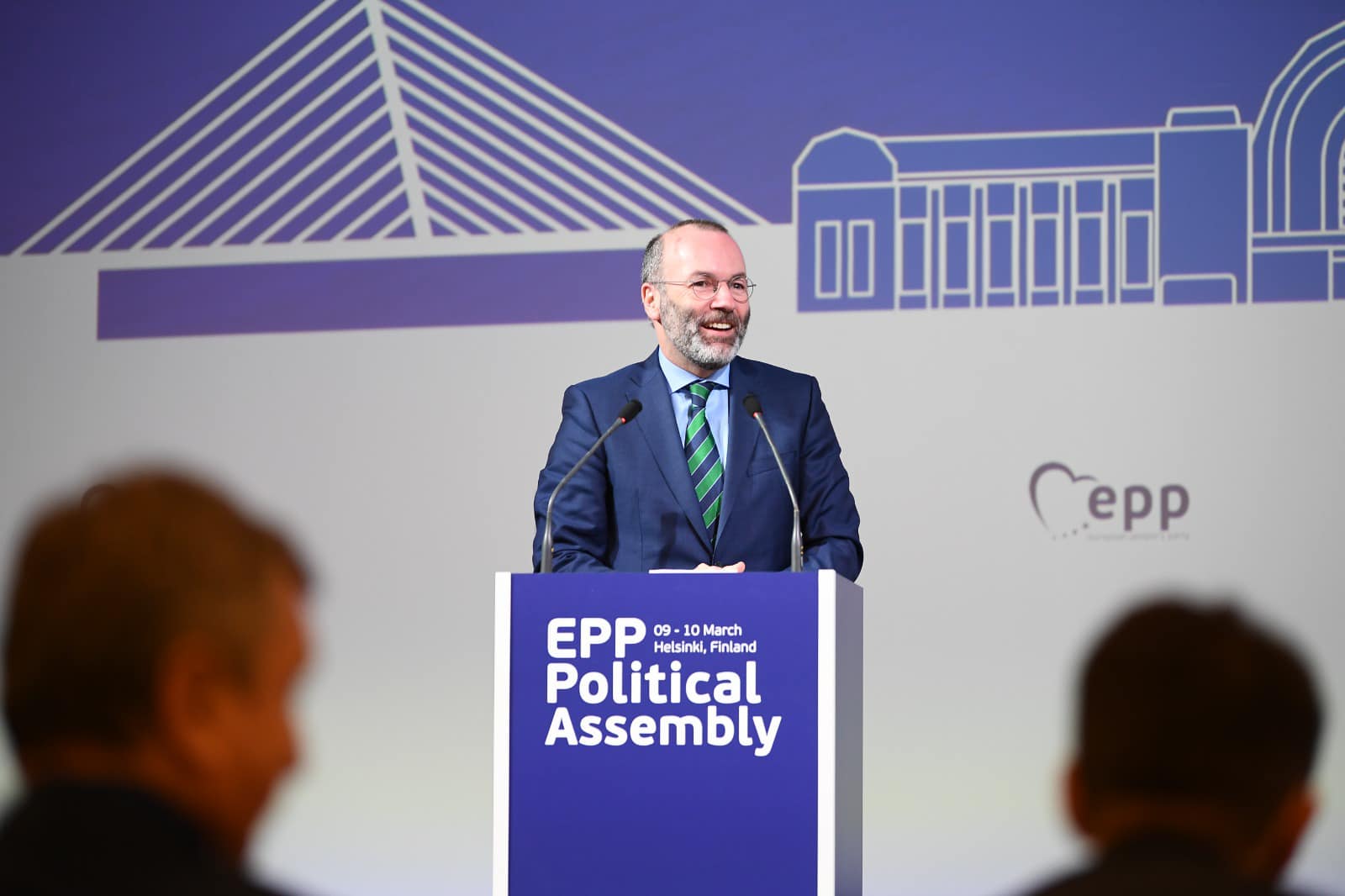 Manfred Weber EPP-elnök. Visszatáncolna? Fotó: az EPP Facebook oldala 