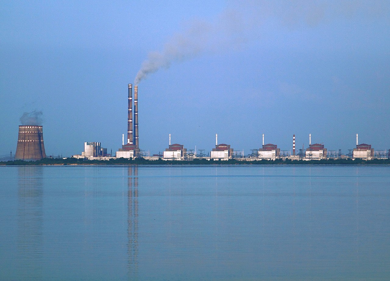 A zaporizzsjai atomerőmű jelenleg orosz kézen van Fotó: Wikipédia 