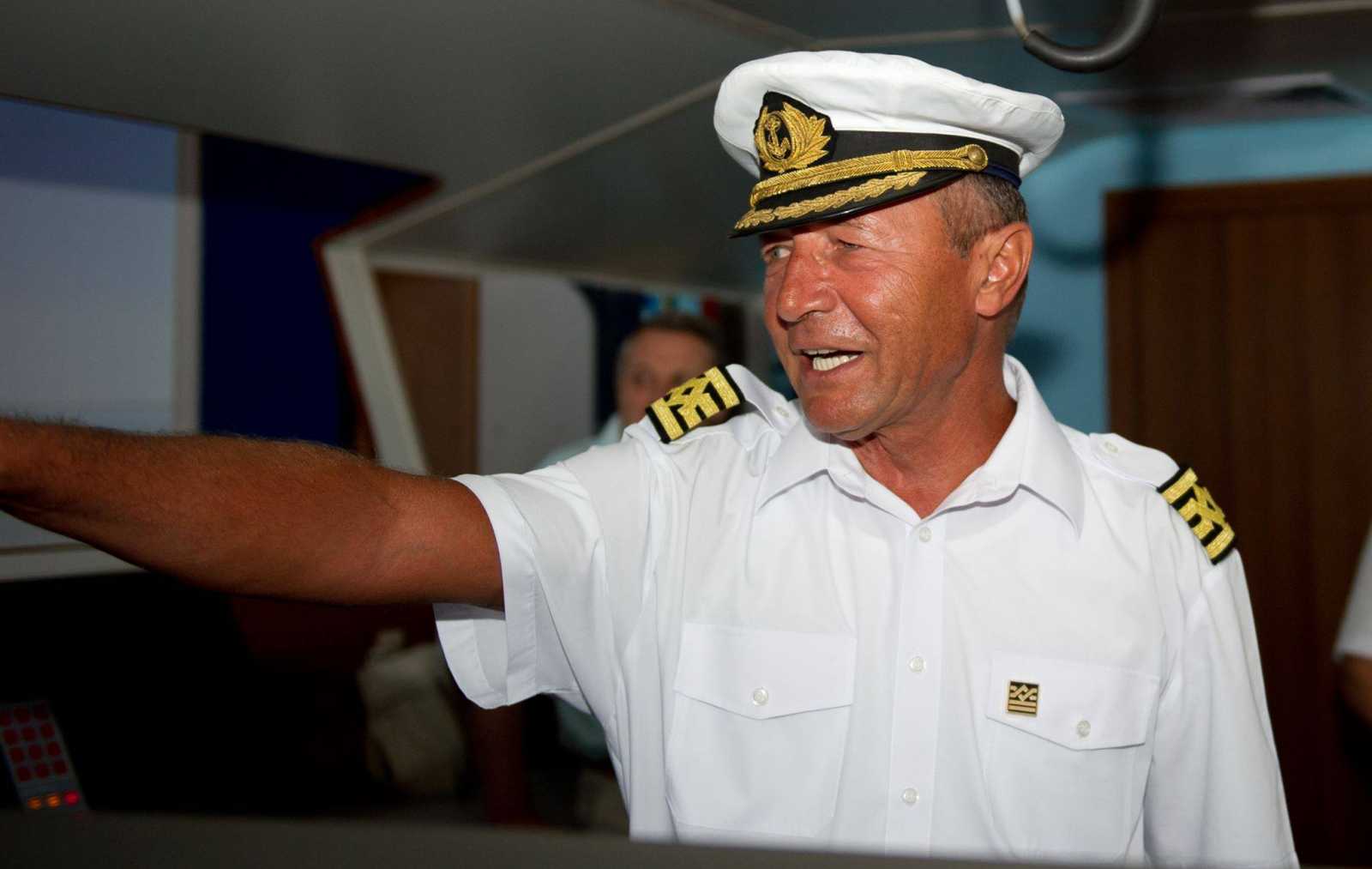 Távozik a politikából az egykori hajóskapitány Fotó: Traian Basescu Facebook oldala
