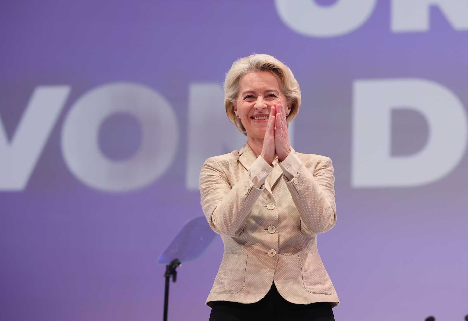Ursula von der Leyen az Európai Néppárt csúcsjelöltje Fotó: Agerpres