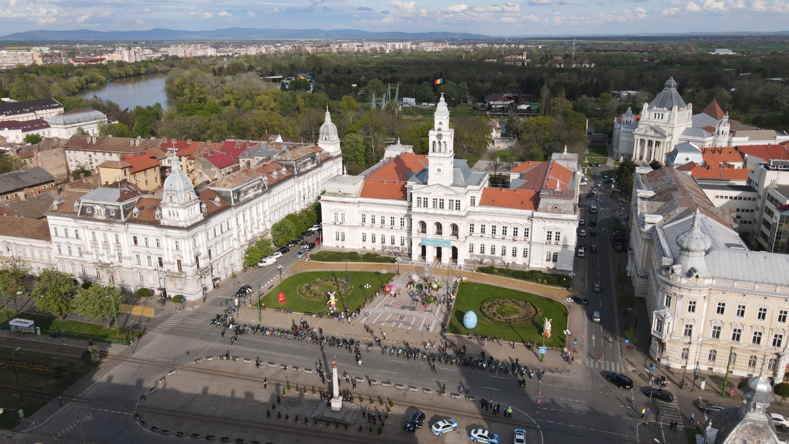 Az Aradi Városháza | Archív felvétel | Fotó forrása: Aradi Polgármesteri Hivatal