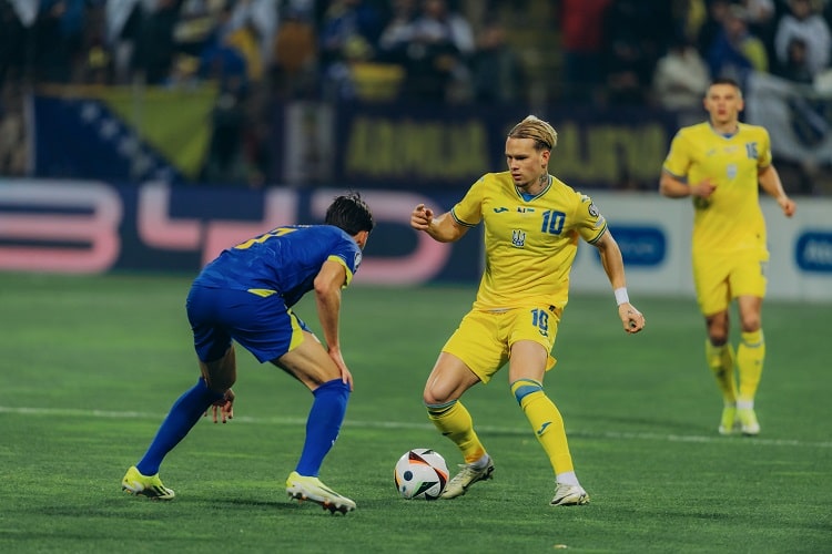 Fotó: az ukrán labdarúgó-szövetség hivatalos honlapja/Andrii Yushchak