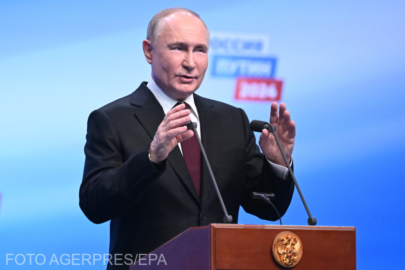 Putyin emlékeztetett, a katonai kiadásokra vonatkozó adatok sem támasztják alá az orosz támadásra vonatkozó állításokat Fotó: Agerpres
