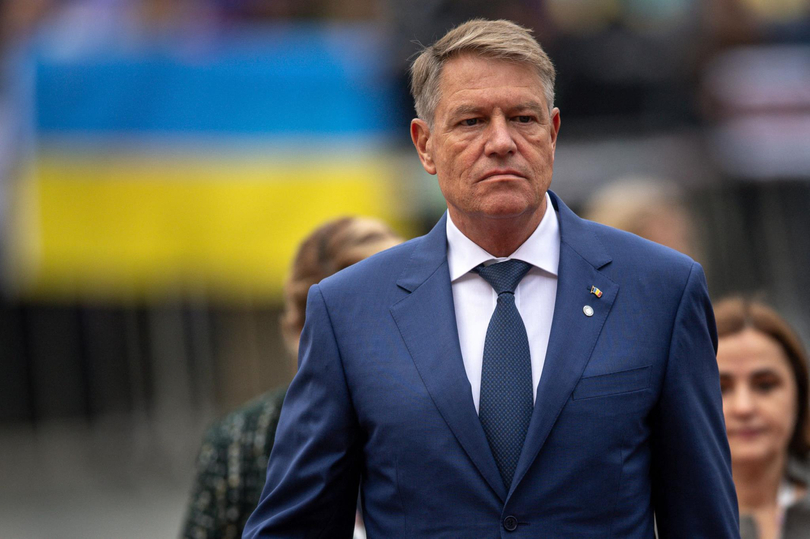 Klaus Iohannis elnök | Fotó: hvg.hu/Lukas Kabon/Anadolu Agency/AFP