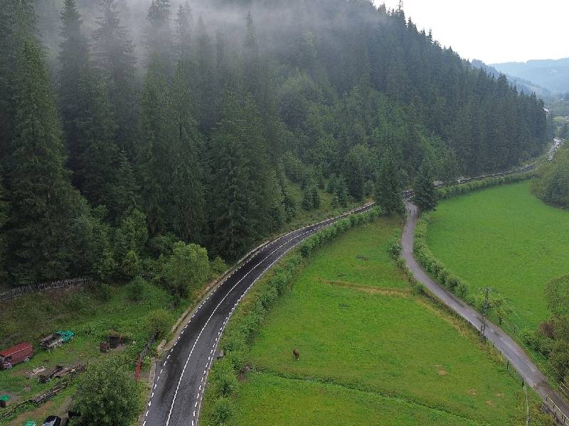 Nem hétköznapi útszakaszról van szó | Fotó: Hargita Megye Tanácsa