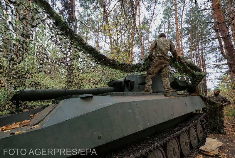 A frontra készülnek ukrán katonák | Fotó: Agerpres