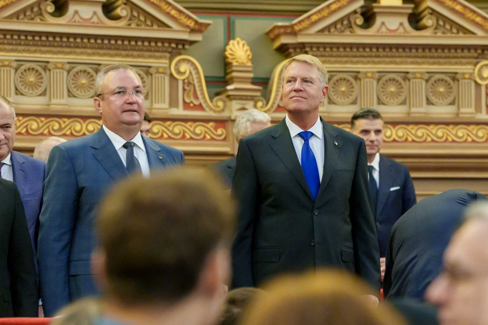 Iohannist (jobbra) is jelöltetné a parlamenti választásokon a PNL | Fotó: presidency.ro