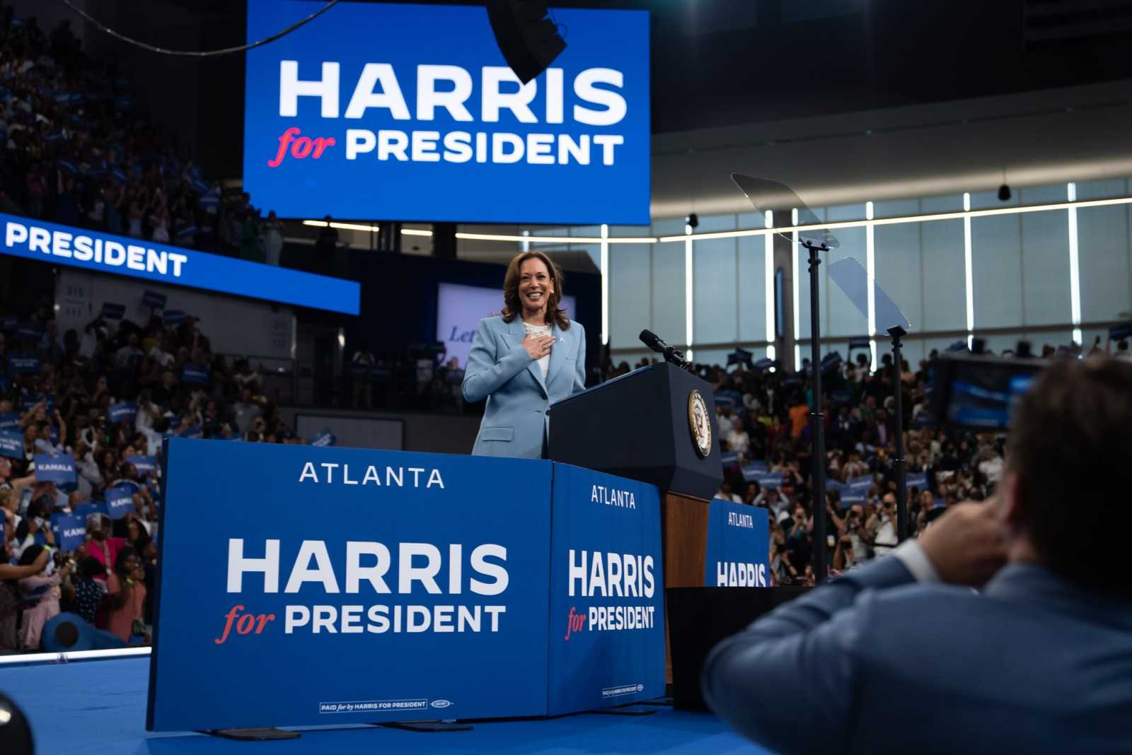 Putyin szerint a demokrata aspiráns jó állapotban van Fotó: Kamala Harris Facebook oldala