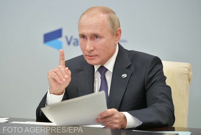 Az orosz elnök szerint a támadások Ukrajna „demilitarizálásának” részét képezik Fotó: Agerpres 