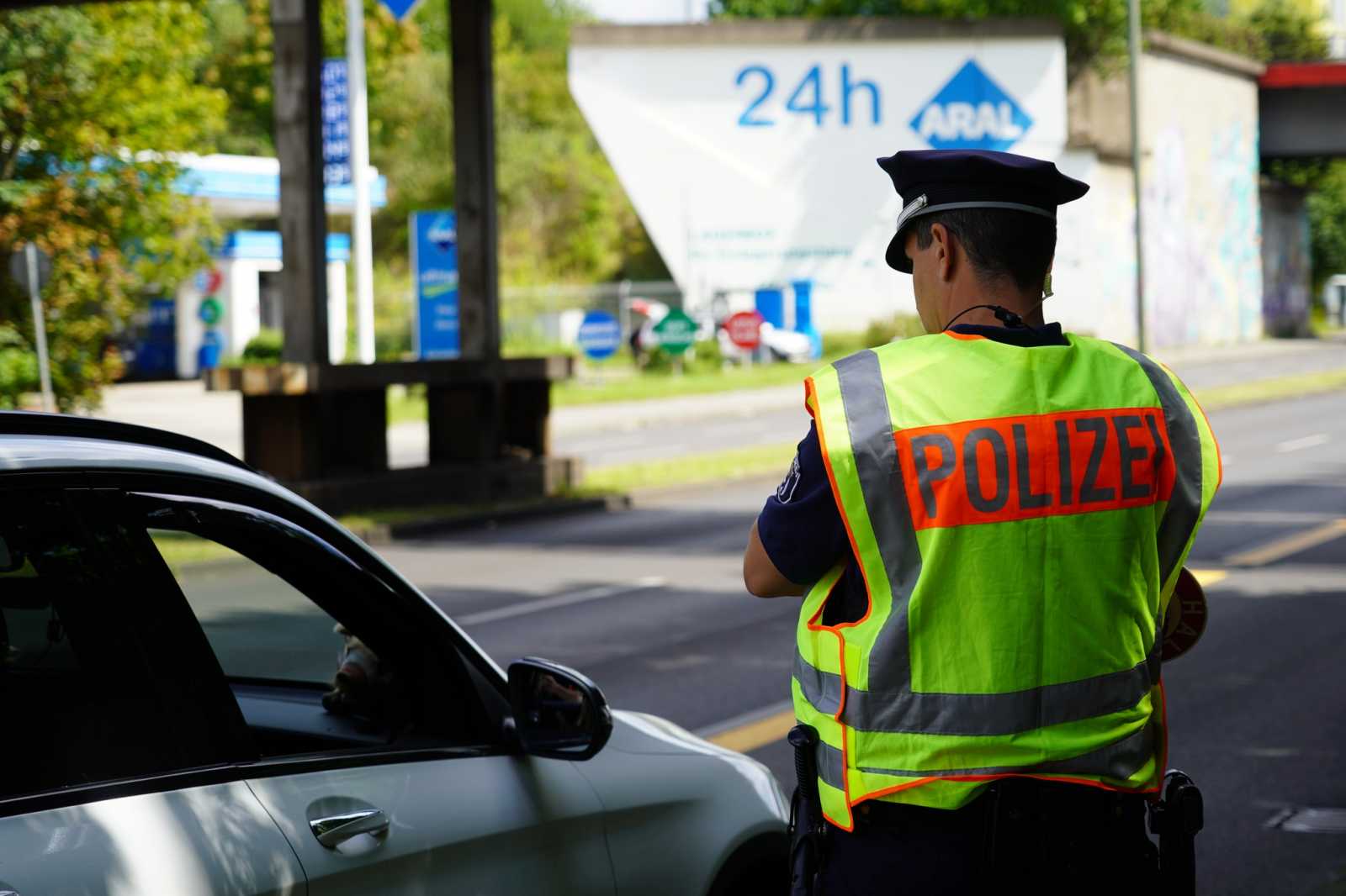 Készültségben van a német  rendőrség Fotó: a Polizei Berlin Facebook oldala