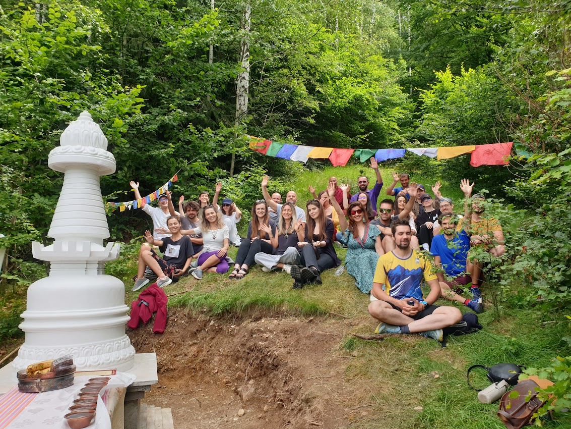 A tarányosi sztúpa | Fotó: Facebook/Stupa&Retreat Center