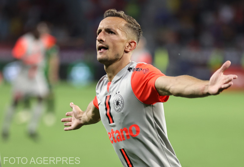 Ștefănescu góllal mutatkozott be az FCSB színeiben | Fotó: Agerpes