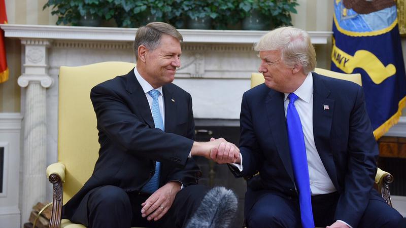 Klaus Iohannis és Donald Trump 2017-ben Fotó: presidency.ro