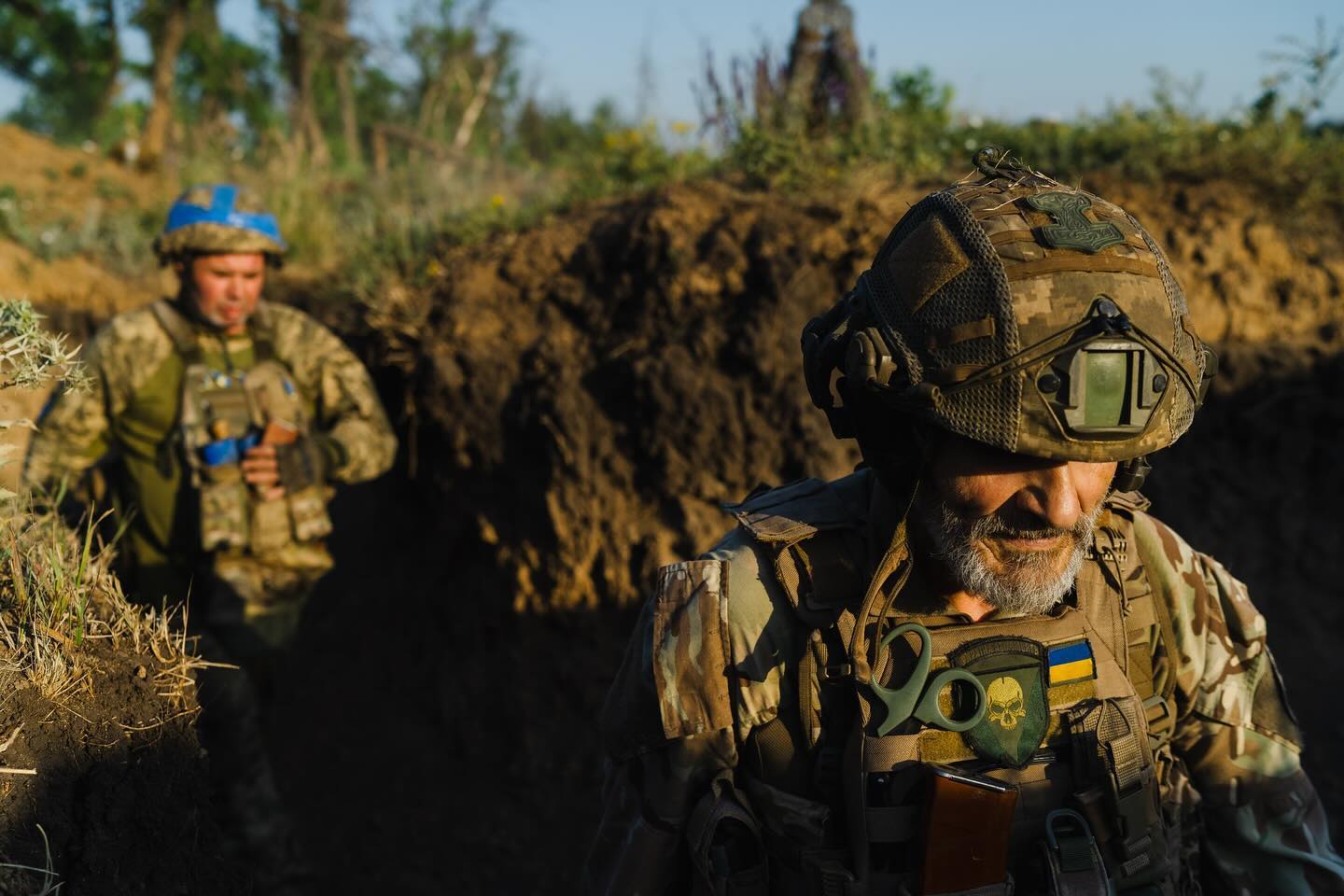 Ukrán katonák Fotó: Volodimir Zelenszkij Facebook oldala   
