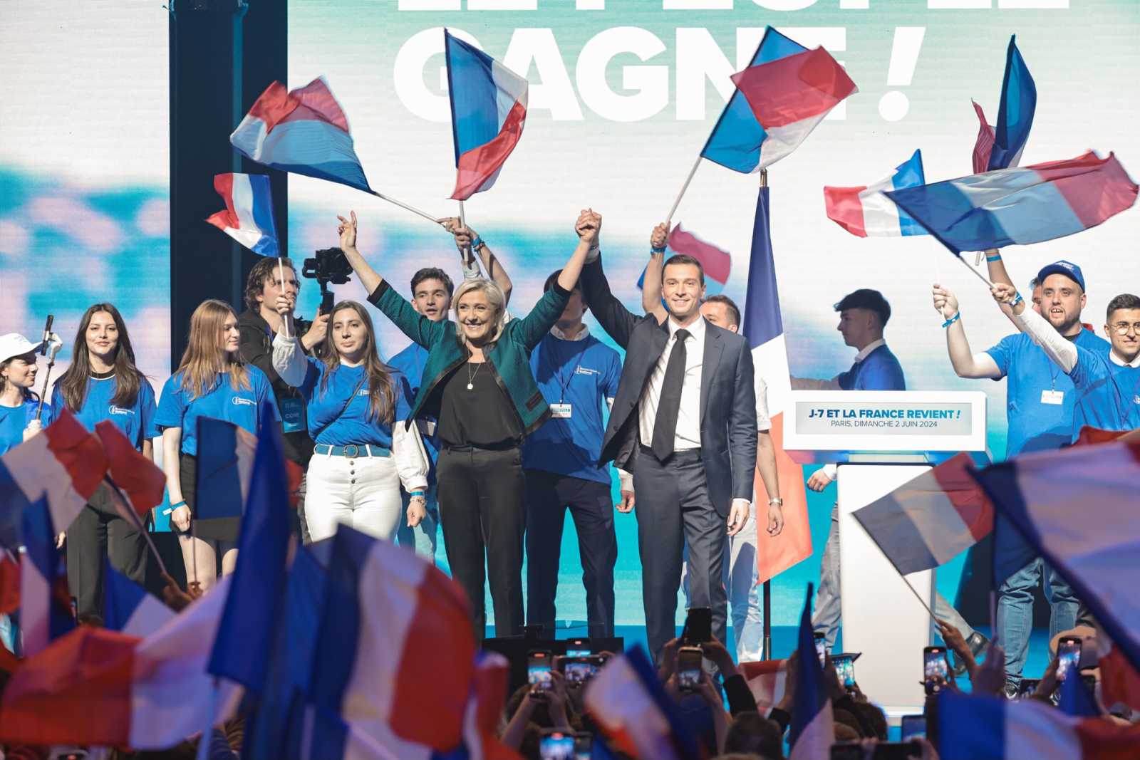 Megszerzi-e az abszolút többséget a Nemzeti Tömörülés? Fotó: Marine Le Pen Facebook oldala 