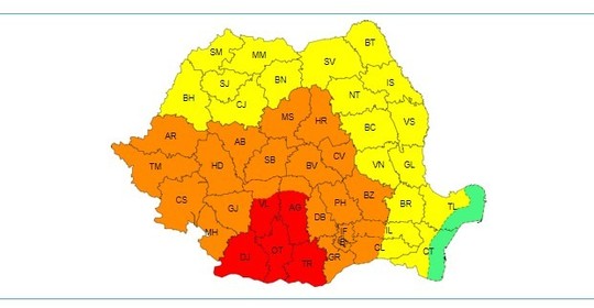 Fotó forrása: Országos Meteorológiai Szolgálat (ANM)