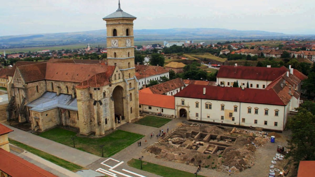 A templom maradványaira 2011-ben bukkantak rá | Fotó: alba24.ro/archív felvétel
