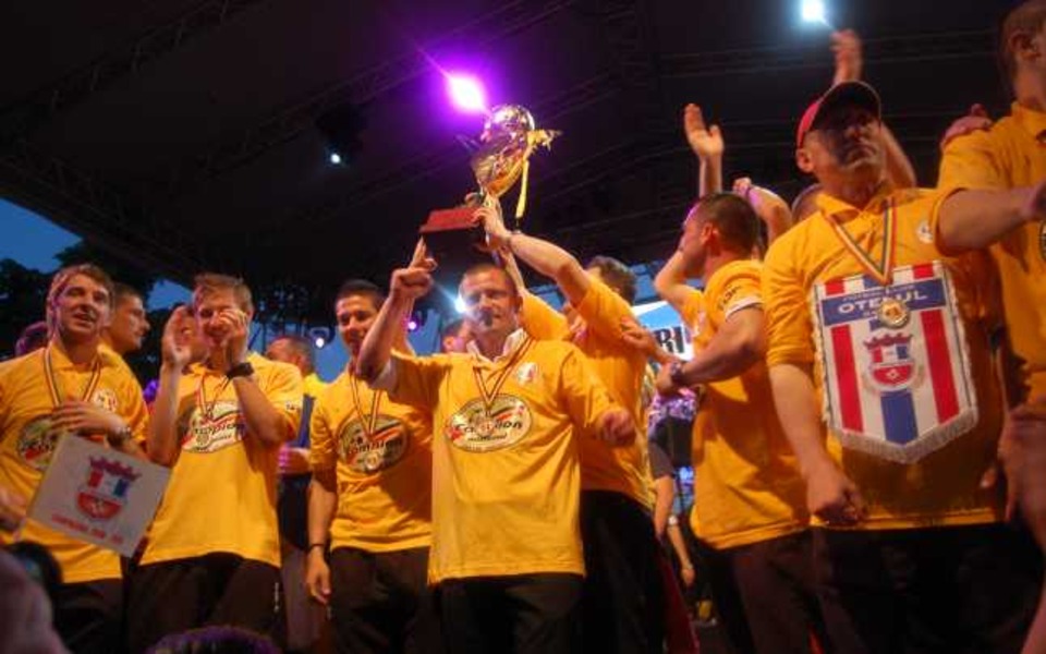 A galaciak 2011-ben nyerték meg a hazai élvonalbeli bajnokságot | Fotó: fotbalclubotelul.ro