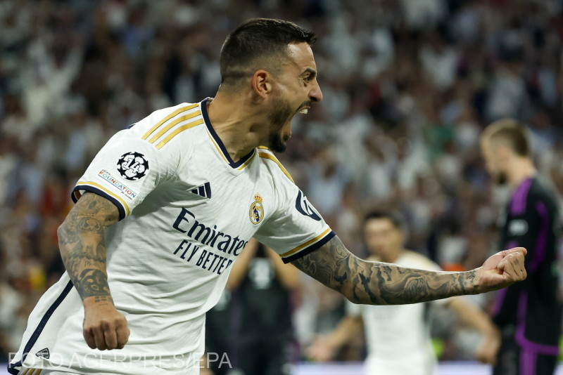 Joselu duplája a döntőbe jutatta a Real Madridot | Fotó: Agerpres