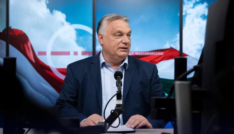 Orbán elmondta: „mi, magyarok, azt gondoljuk, hogy ez a választás a háborúról és a békéről szól" Fotó: Orbán Viktor Facebook oldala