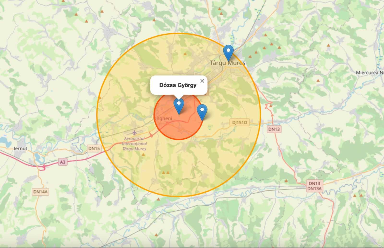 A fertőzés miatt a környéken védelmi és megfigyelési területeket jelöltek ki. | Fotó: AI-generated image