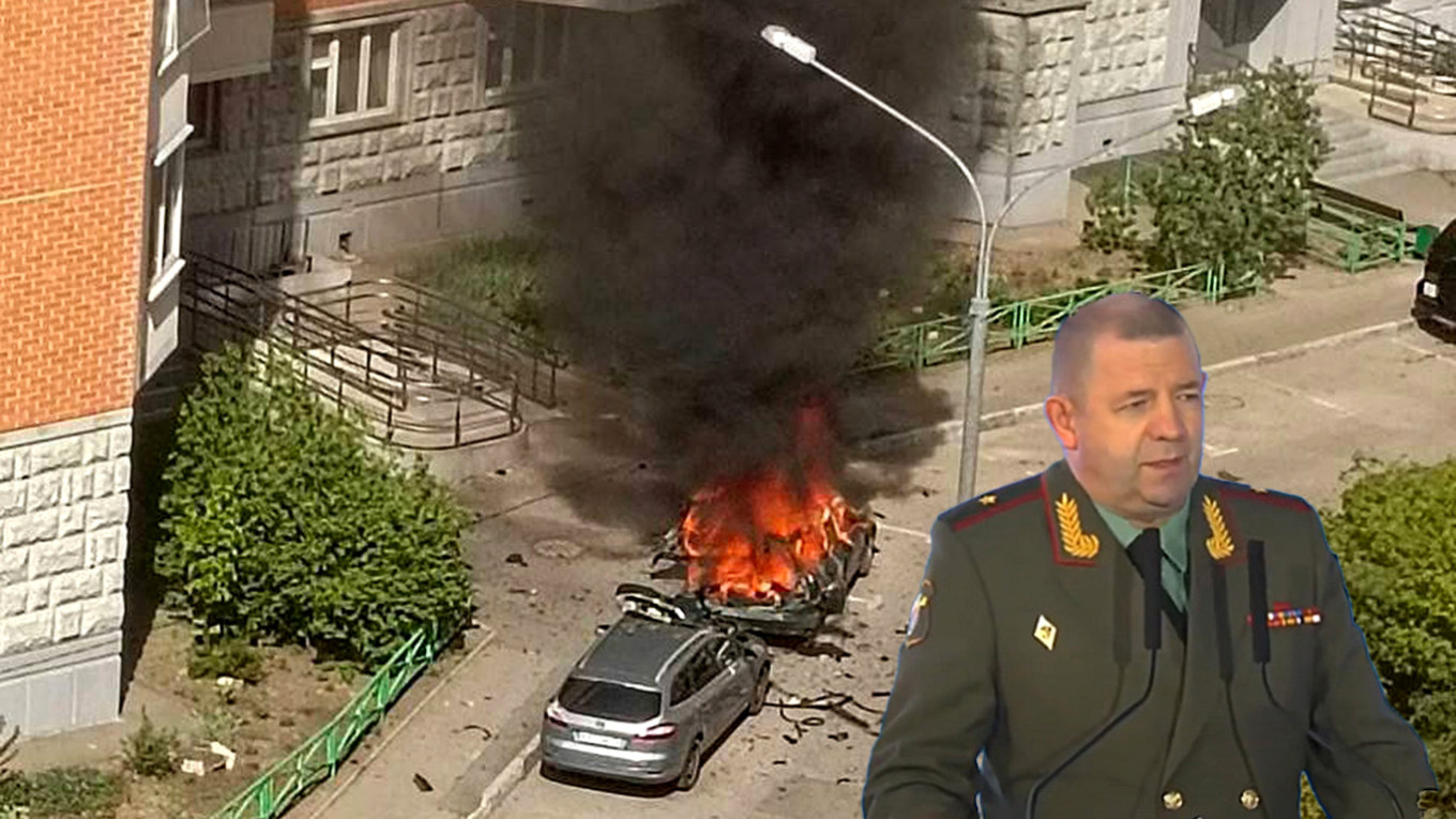Jaroszlav Moszkalik altábornagyot, az orosz fegyveres erők műveleti főcsoportfőnökségének helyettes vezetője|Fotó: @balashiha_online_mo; mil.ru