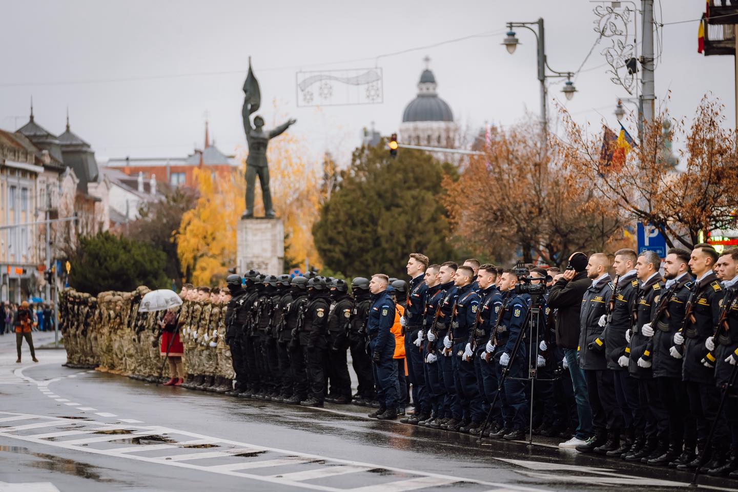 Marosvásárhelyen is ünnepeltek december elsején | Fotó: Marosvásárhely Polgármesteri Hivatala