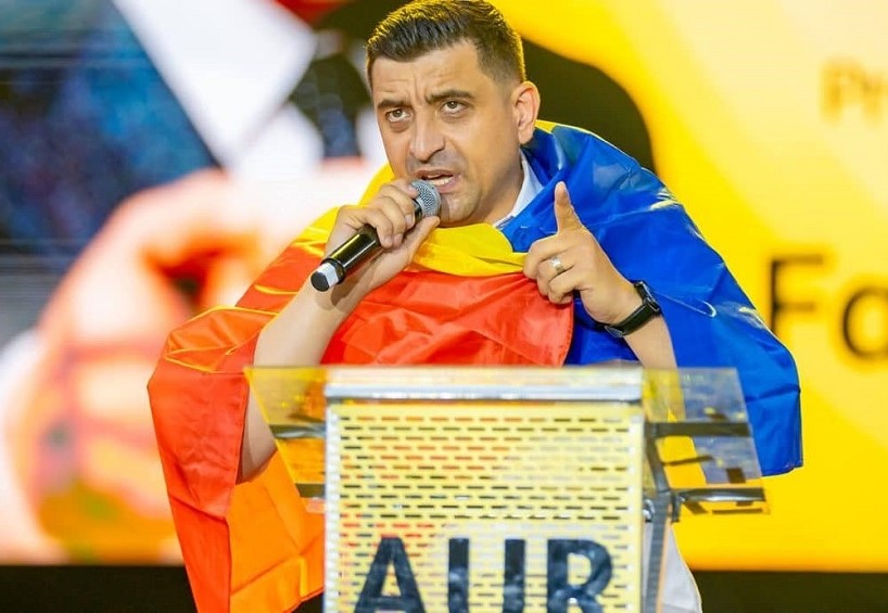 George Simion az AUR újraválasztott elnöke | Fotó: George Simion Facebook oldala