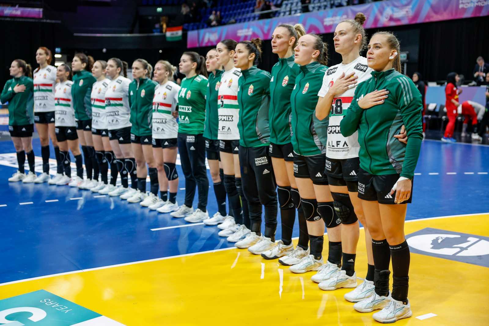 Következik a középdöntő. | Fotó: MKSZ