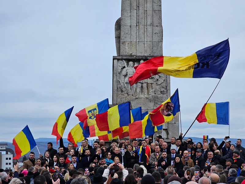 Gyulafehérváron ünnepeltek | Fotó: AUR Facebook oldala