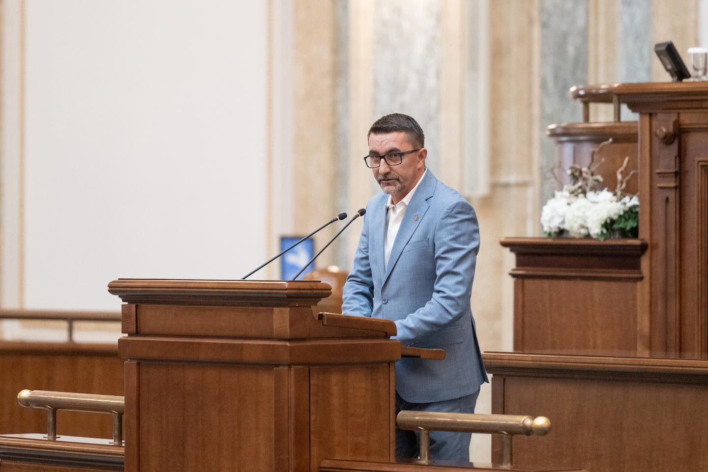 Az RMDSZ szenátusi frakcióvezetője is felszólalt az ünnepi ülésen | Fotó: Turos Loránd Facebook-oldala