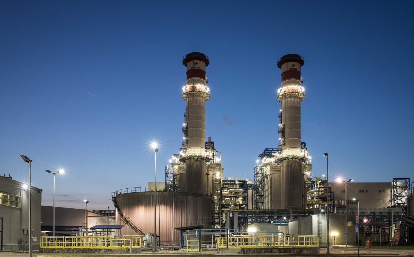 A leállított erőmű | Fotó: Facebook/OMV Petrom