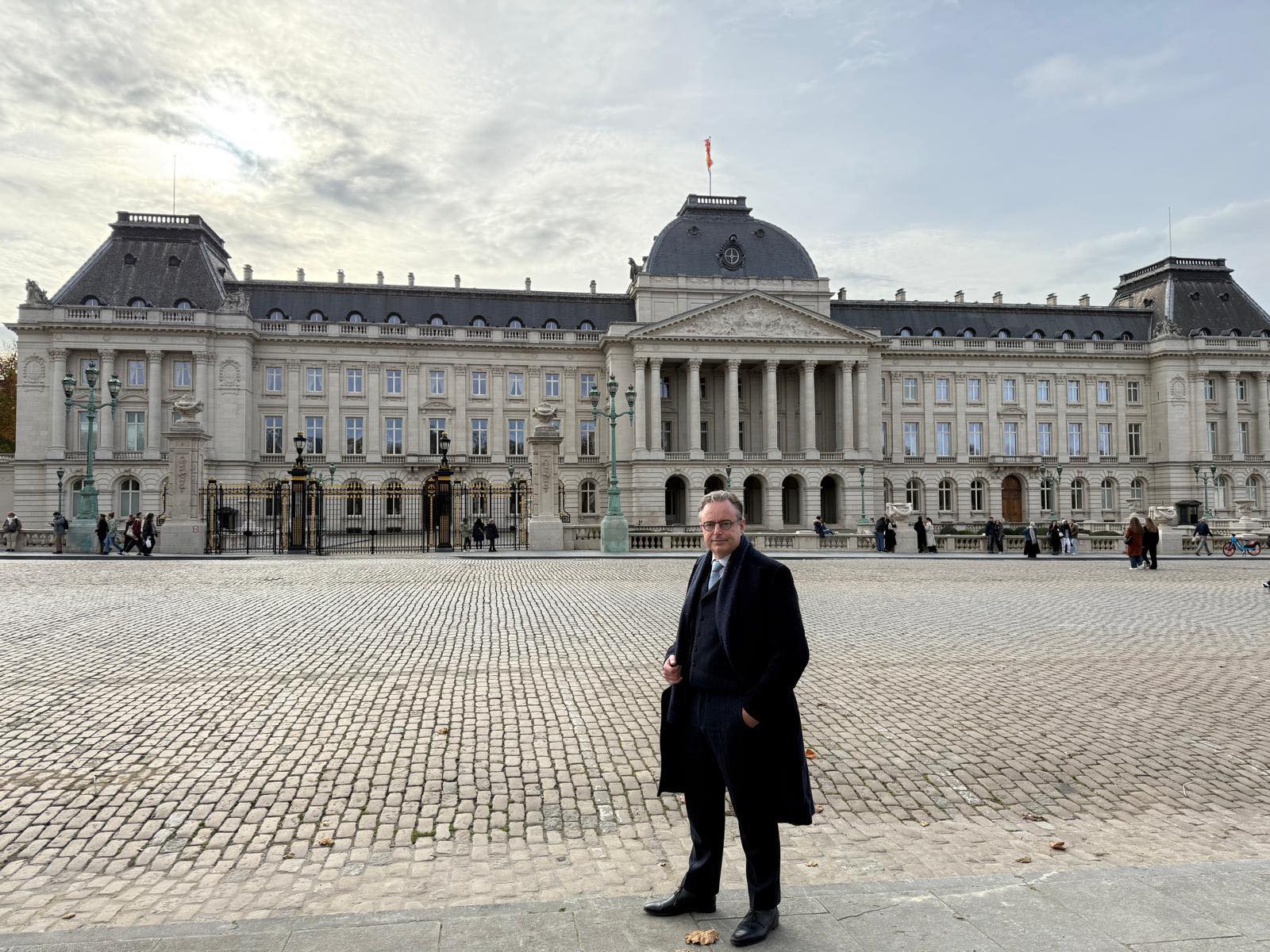 Bart De Wever arra emlékeztetett, hogy még a második világháború alatt sem kobozták el Németország pénzét Fotó: Bart De Wever Facebook oldala