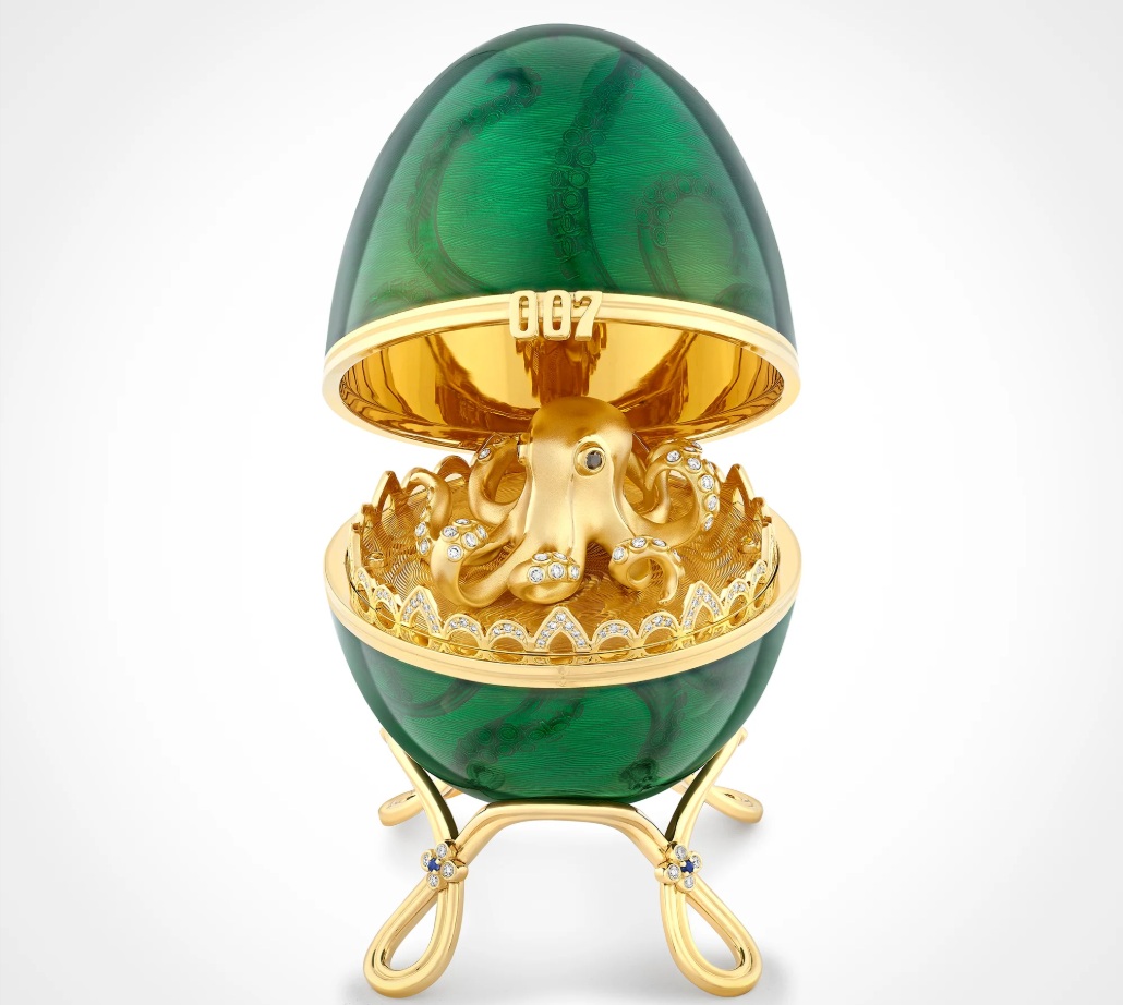 A híres tojás egy James Bond-filmhez készült | Fotó: 007store.com