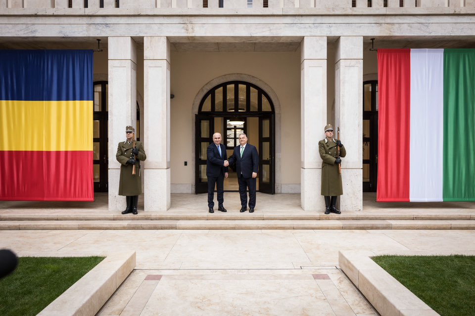 Ilie Bolojan és Orbán Viktor Budapesten Fotó: Ilie Bolojan Facebook oldala 