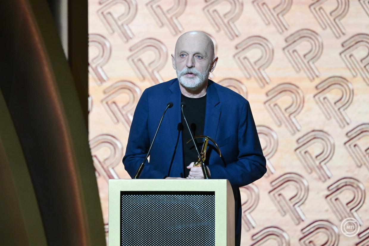 Prima Primissima díjat kapott Visky András | Fotó: MTI
