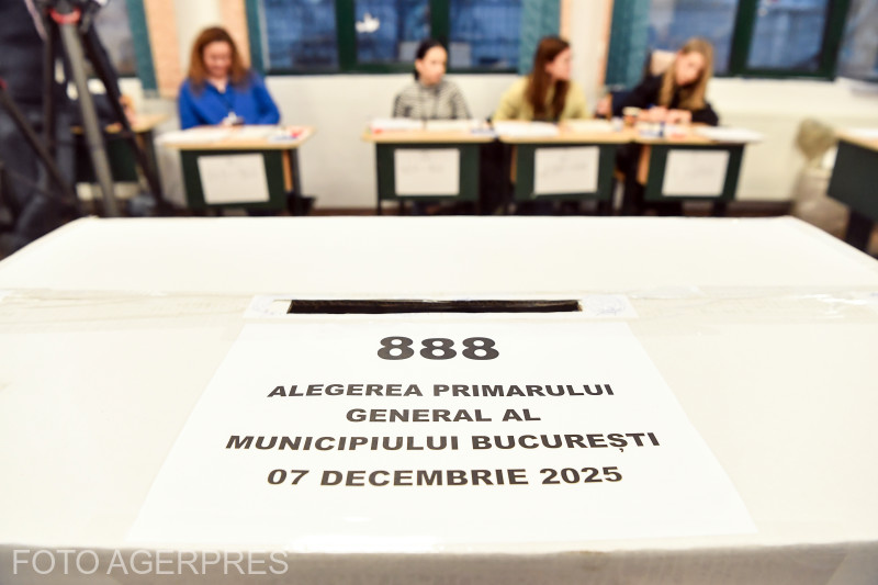 Zajlik a szavazás | Fotó: Agerpres