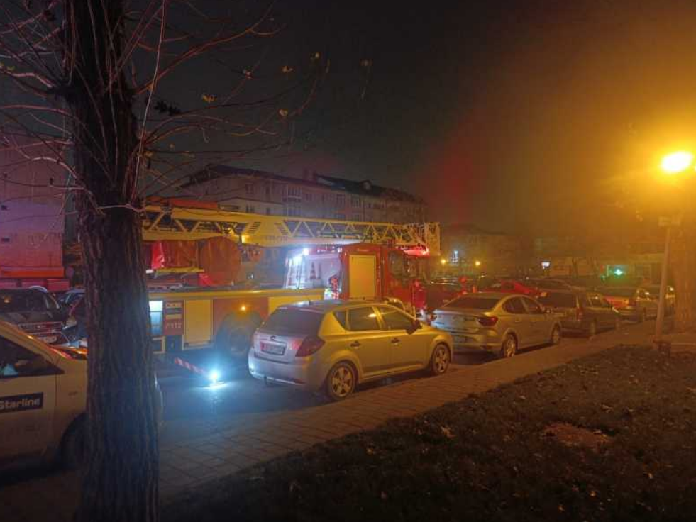 Újabb robbanás. | Fotó: katasztrófavédelem