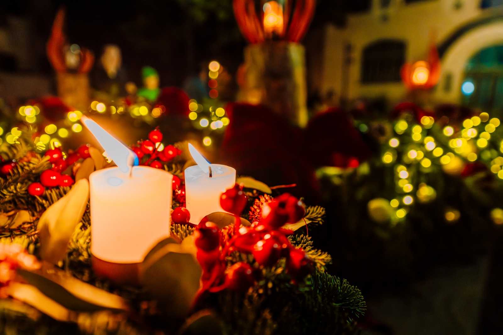 A második adventi gyertya